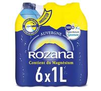 ROZANA - Eau Naturelle Naturellement Gazeuse 6X1L - L'unité - Offre Special