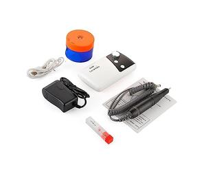 Roze-A Machine de meulage à ongles 2 en 1 - Ponceuse à ongles - Ponceuse à ongles électrique - Lime à ongles électrique avec mini lampe à ongles pour bricolage maison ou salon de coiffure