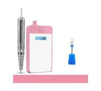 Roze-A Machine de meulage d'ongles électrique rechargeable pour manucure et pédicure sans fil pour manucure à domicile ou salon