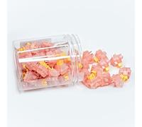 ROZELLA HOME Outemu Silent Peach V3Pro Lot de 45 commutateurs linéaires pré-lubrifiés de précision 40 g Commutateur MX 5 broches POM/PC Guide de lumière pour clavier mécanique de jeu
