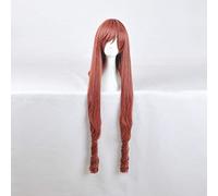 Rozen Maiden Sui Sei Seki longue perruque de Cosplay ondulée bouclée pour femmes filles résistant à la chaleur perruque de cheveux synthétiques vin rouge japonais Anime