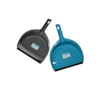 ROZENBAL Pelle Plastique avec Bord Caoutchouc, Cliquetable sur Manche, Collection Céleste Jeux de Balai et Pelle Multicolore, Unique