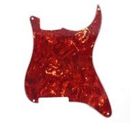 ROZILO Pickguard de guitare vintage à 4 trous en forme de tortue ST vierge sans trous compatible avec guitare électrique Fender Stratocaster
