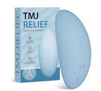 TMJ Relief Products Jaw, TMJ Relief Masseur, outil de massage ergonomique TMJ - Vibrations douces et chaleur pour soulager la douleur, la tension et la raideur