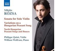Rozsa: Music for Violin and Piano