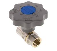 Rp 1/2" Soft Close Hand Wheel Gas and Water 2-Way Brass Ball Valve