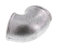 Rp 2 1/2'' Fonte zinguée Raccord coudé 90° 25 Bar