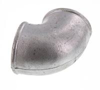 Rp 3'' Fonte zinguée Raccord coudé 90 degrés 25 Bar