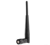 RP-TNC Antenne WiFi mâle 5dBi pour récepteurs GNSS Noir | Matériau ABS, design rotatif, compatible 802.11b/g/n, améliore le signal faible, compact pour une utilisation en extérieur