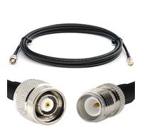RP-TNC Mâle vers RP-TNC Femelle 5m câble coaxial RG58 50 Ohm - rallonge RPTNC Extension Faible Perte Cable (RP-TNC - TNC à polarité inversée)