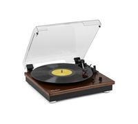 Audizio RP112AD Platine Vinyle Bluetooth in & Out - Acacia, Haut-parleurs stéréo intégrés, Lecture disques 33, 45 et 78 Tours, Une Platine idéale pour décorer et écouter Vos vinyles