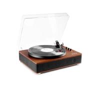 Fenton RP162D Platine Vinyle Bluetooth avec Haut-Parleurs Intégrés - Noyer, Lecture 33, 45 et 78 Tours, Émetteur Bluetooth, Une Platine Idéale pour Décorer et Écouter Vos Vinyles