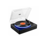 Fenton Platine vinyle RP162LED LED BT Haut-parleurs intégrés 33/45/78 tours Noir