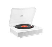 Fenton Platine vinyle RP162W – Bluetooth, haut‑parleurs intégrés, 33/45/78 tours – Blanc