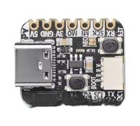 RP2040 Carte microcontrôleur avec interface de capteur QT, kit de développement Dual Core ARM Cortex M0+ I2C, contrôleur intégré USB-C 5 V pour PCB compact et électronique portable