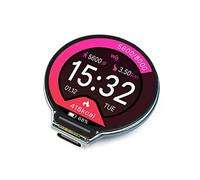 RP2040 MCU Board with 1.28 inch Round LCD Display Module 240 x 240 Resolution 65K RGB Colours IPS Screen Based on Raspberry Pi RP2040, Accelerometer and Gyroscope Sensor,USB Type-C Connector
