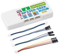 Rp2350-Geek Development Board,Based On Rp2350 Microcontroller,With 1.14Inch 65K Color Lcd,Usb Debugging Downloader,With White Plastic Case