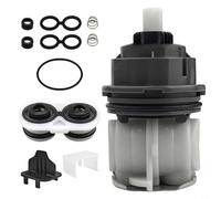 RP46463 Kit de remplacement de cartouche de douche avec valve de contrôle de température et adaptateur à ressort, compatible avec les robinets de douche et de baignoire série 17 pour mise à niveau de