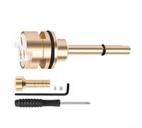 RP51918 Cartouche de dérivation de douche à 3 réglages pour double appareil de douche avec construction en laiton anti-fuite compatible avec plusieurs modèles de valve