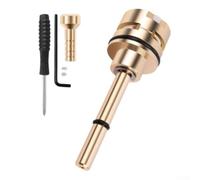 RP71718 Vanne inverseur de douche en laiton 3 voies étanche pour R11000 | Construction en laiton massif - Kit de 109,2 cm comprenant une clé tournevis, une poignée étendue qui prend en charge trois
