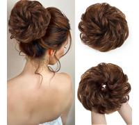 RPAEOY Chignon Bouclé Synthétique Naturel Élastique Coiffure Messy Bun Volumineux Extension Cheveux Postiche Élégant
