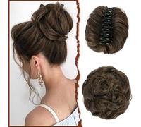 RPAEOY Chignon Synthétique Messy Bun Postiche Cheveux Naturel Clip Extension Coiffure Rapide Volumisant Élégant