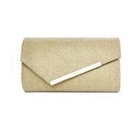 RPAEOY Pochette Femme Clutch Soirée Élégante Sac à Main Cérémonie Mariage Bandoulière Chaîne Dorée Pochettes Et Clutches Chic
