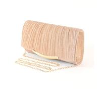 RPAEOY Pochette Femme Élégante Clutch Sac à Main Cérémonie Mariage Soirée Bandoulière Chaîne Pochettes Chic