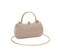 RPAEOY Sac de Soirée de Mariage Bandouliere Pochette Ceremonie Mariage Élégant Chaîne Sac à bandoulière Sac à Main de Soirée pour Femme Soirée Fête Mariage or