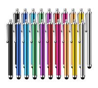 Rpanle 20 Pièces Stylet Stylo, Stylet Tablette Universels Capacitifs pour Écran Tactile pour Samsung Galaxy Mi et Tous Téléphone Tablet avec Écran Tactile Capacitif, Plusieurs Couleurs