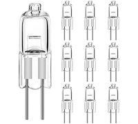Rpanle Lot de 10 Ampoule Halogène G4 10W 12V Lampe de Base à Broche Halogène Techgomade, Blanc Chaud 3000K