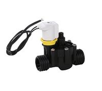 Rpe Électrovanne à Commande Électrique 34 Pouce Femelle 24 Vac avec Contrôle de Débit, Noir