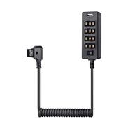RPFROP D-Tap B Type Socket D-Tap mâle vers 5 ports répartiteur câble d'alimentation connecteur avec accessoires électroniques USB