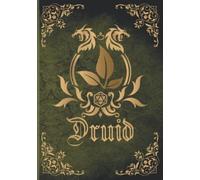 RPG Character Journal - Druid: DnD 5e Character Sheets for Spell Casters, Lined Paper, Graph Paper for Note Taking During Your Campaign.