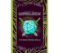 RPG Class Journal - Character Creation & Campaign Tracker for Warlocks