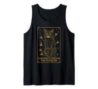 RPG Gamer Fumbler Dice Nerdy Geek Tarot Carte Chat Homme Femme Débardeur