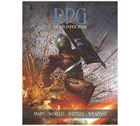 Rpg Graph Paper Book: Role Playing Games Grid Paper, Create Your Ultimate Fantasy Maps And Worlds