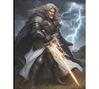 RPG Male Paladin Composition Notebook: A Heroic College-Ruled Journal for Character Notes, Campaign Logs, and Righteous Deeds