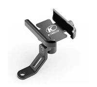 RPGBROSHOP Rotatif GPS Navigateur Rétroviseur Guidon Soutien pour AK550 St Xciting S400 I TCS DT X 360 125 350 CV3 Dink X125 Town CT Downtown ABS Support De Téléphone Portable(Mirror Type Black)