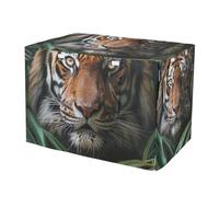 RPLIFE Animal Tiger Housse de cage pour animal domestique avec fenêtres en maille (S-XL) Housse de cage résistante à l'eau Taille XL