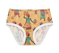 RPLIFE Culottes colorées pour filles africaines, culottes pour tout-petits, sous-vêtements en coton, 2 à 8 ans, Femmes africaines colorées, 8 ans