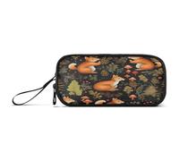 RPLIFE Dragon Moonlight Trousse à crayons avec fermeture éclair souple, Feuilles d'automne écureuils, One size, Style artistique