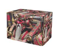 RPLIFE Housse de cage pour chien Guan Gong Mech Warrior à face rouge, résistante aux UV, taille S à XL, résistante au vent, pour dressage de chiots, taille S