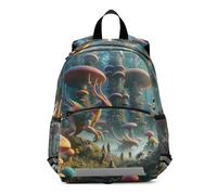 RPLIFE Mini sac à dos mignon monstres champignons pour filles, garçons, enfants, cartable préscolaire, sacs à dos de 3 à 6 ans, taille M