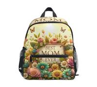 RPLIFE Mini sac à dos pour filles et garçons avec texte pour la fête des mères, Texte pour la fête des, Small, Sacs à dos cool imprimé football | Sacs à dos légers pour enfants de 3 à 8 ans avec étiquette nominative