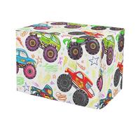 RPLIFE Monster Truck Housse de cage lavable pour chien Taille S à XL Coupe-vent