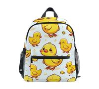 RPLIFE Sac à dos mignon en forme de canard jaune pour garçons et filles, Canard jaune mignon, Small, Sacs à dos cool imprimé football