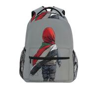 RPLIFE Sac à dos pour enfants, Free Gaza Free Palestine, sac à dos de voyage léger pour garçons et filles, essentiels pour la rentrée scolaire, 40,6 cm