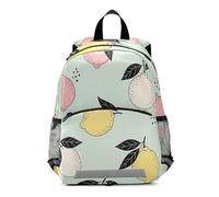 RPLIFE Sac à dos pour tout-petits filles garçons, citrons pastel, vert clair, mini sacs à dos d'école pour enfants