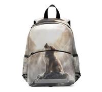 RPLIFE Sac à dos pour tout-petits filles garçons, petit loup mignon animal mini sac à dos
